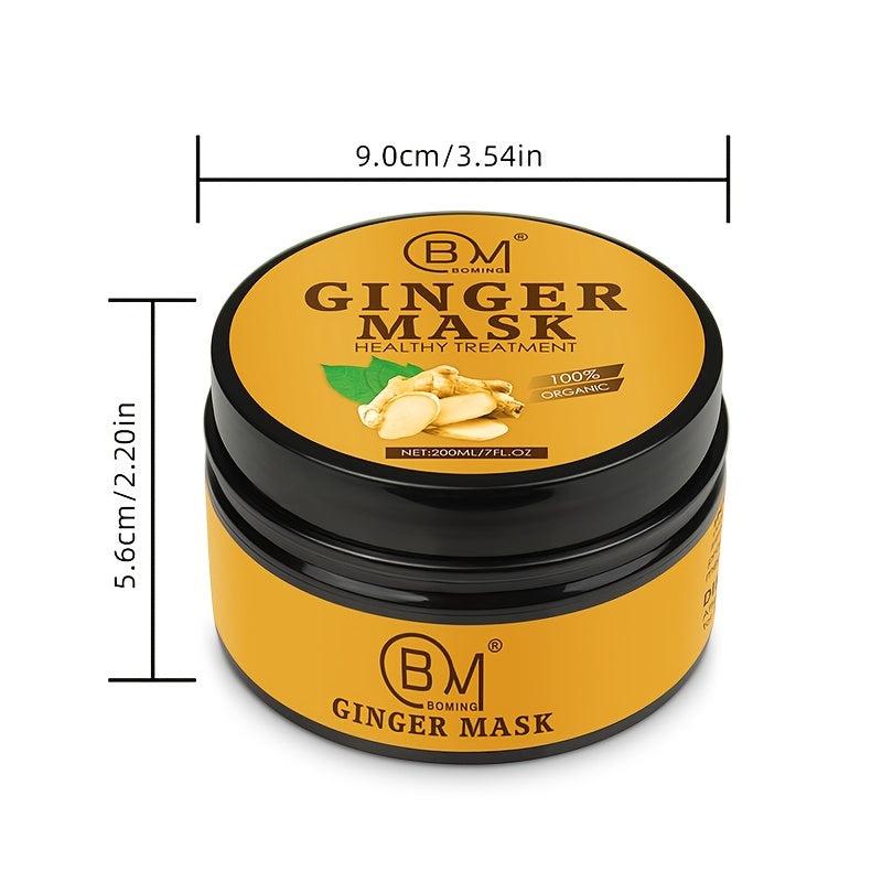 200ml Ginger Hair Smoothing Mask - Strengthen and Nourish Your Hair