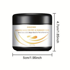 Collagen Hair Mask & Conditioner with Long-lasting Fragrance