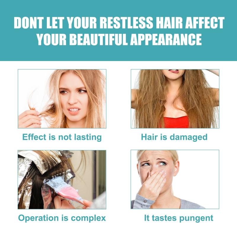 Protein Hair Straightening Cream for All Hair Types