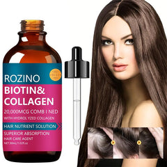 Biotin & Collagen Hair Care Nutrient Solution Repairs Dry & Rough Hair