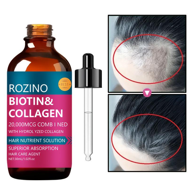 Biotin & Collagen Hair Care Nutrient Solution Repairs Dry & Rough Hair