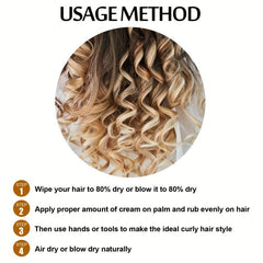 Curly Hair Mousse for Long Lasting Hold 30ml
