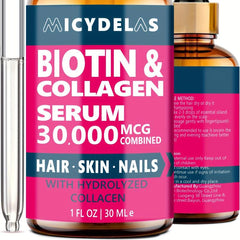 30ml Biotin Collagen Serum: Healthy Hair Root to Tip