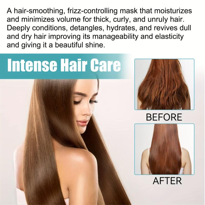 60ml Protein Hair Straightening Cream Repair Damage Smooth Hair Care