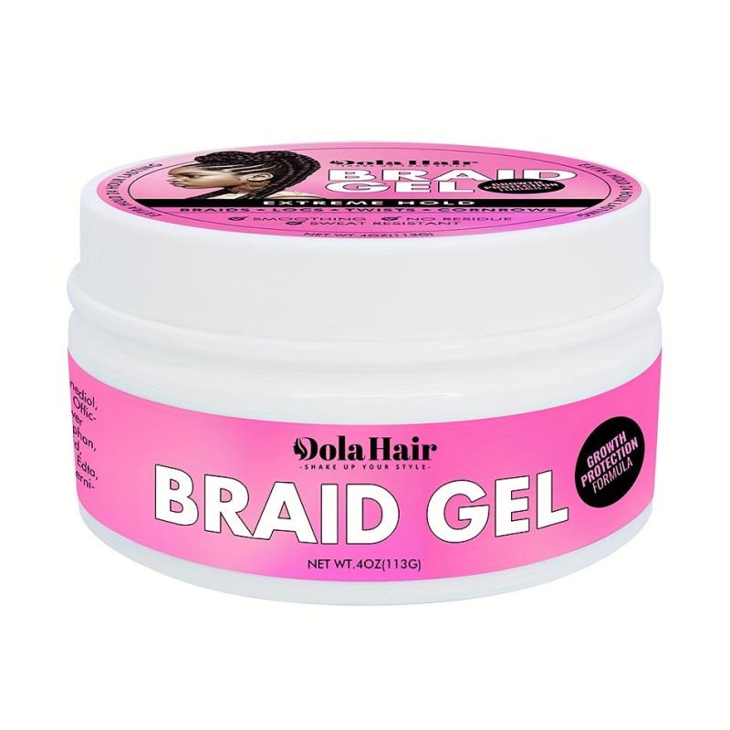 Strong Hold Braid Gel for Twist Locs Braids Edge No Flake Extra Hold High Shine