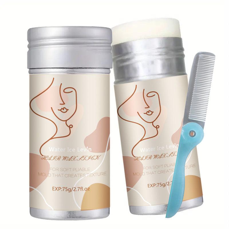 Hair Wax Stick & Comb Set Fly Away Tamer For Smoothing & Frizz Control