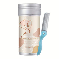 Hair Wax Stick & Comb Set Fly Away Tamer For Smoothing & Frizz Control
