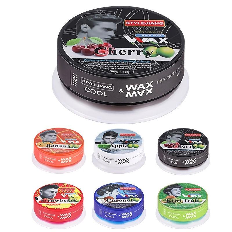 Men's Hair Styling Wax Long Lasting Strong Hold Hair Mud Natural Look