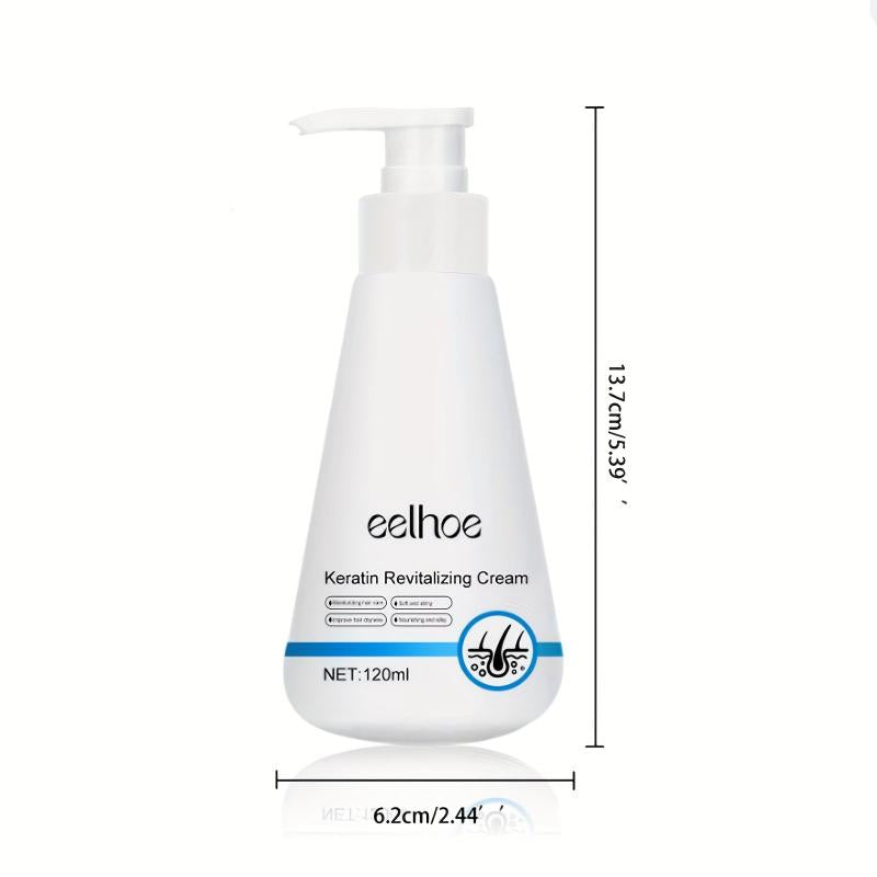 120ml Keratin Revitalizing Cream Smoothing Hair Repair Damaged Dry Hair