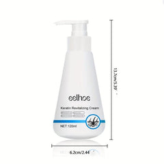 120ml Keratin Revitalizing Cream Smoothing Hair Repair Damaged Dry Hair