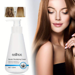 120ml Keratin Revitalizing Cream Smoothing Hair Repair Damaged Dry Hair