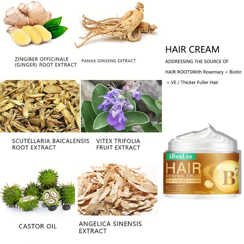Vitamins Hair Care Keratin Cream with Biotin & Collagen