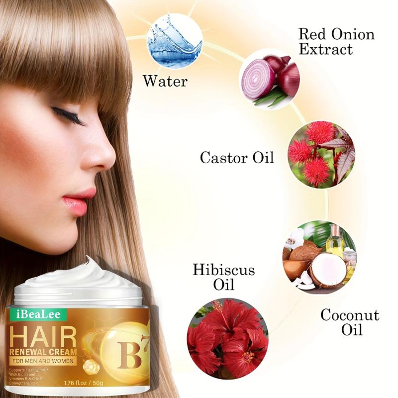 Vitamins Hair Care Keratin Cream with Biotin & Collagen