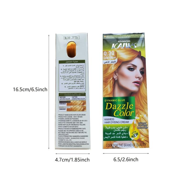 Halloween Hair Dye Cream - Natural Plant Hair Fashion