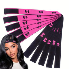 4pcs Edge Control Wax Stick Set with Headband & Brush