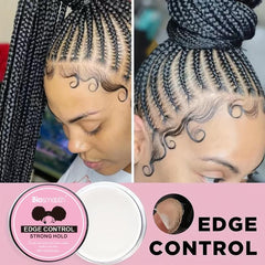 4pcs Edge Control Wax Stick Set with Headband & Brush