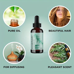 Organic Rosemary Essential Oil 30ml for Hair Skin and Nails