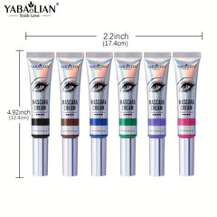 Colorful Mascara Set Waterproof Curling Eyelashes Extension 6pcs
