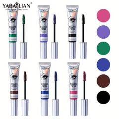 Colorful Mascara Set Waterproof Curling Eyelashes Extension 6pcs
