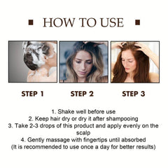 Hair Care Serum Strengthens and Protects Hair Roots