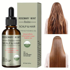 Rosemary Peppermint Hair Care Essential Oil for Repairing Split and Dry Hair