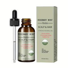 Rosemary Peppermint Hair Care Essential Oil for Repairing Split and Dry Hair