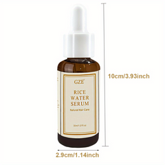 Organic Rice Water Hair Serum Revitalize Strengthen Men Women