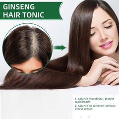 Ginseng Hair Essence Spray 100ml - Repairs Split Ends, Strengthens Hair