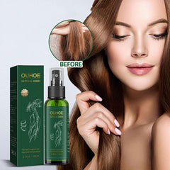 Ginseng Hair Essence Spray 100ml - Repairs Split Ends, Strengthens Hair