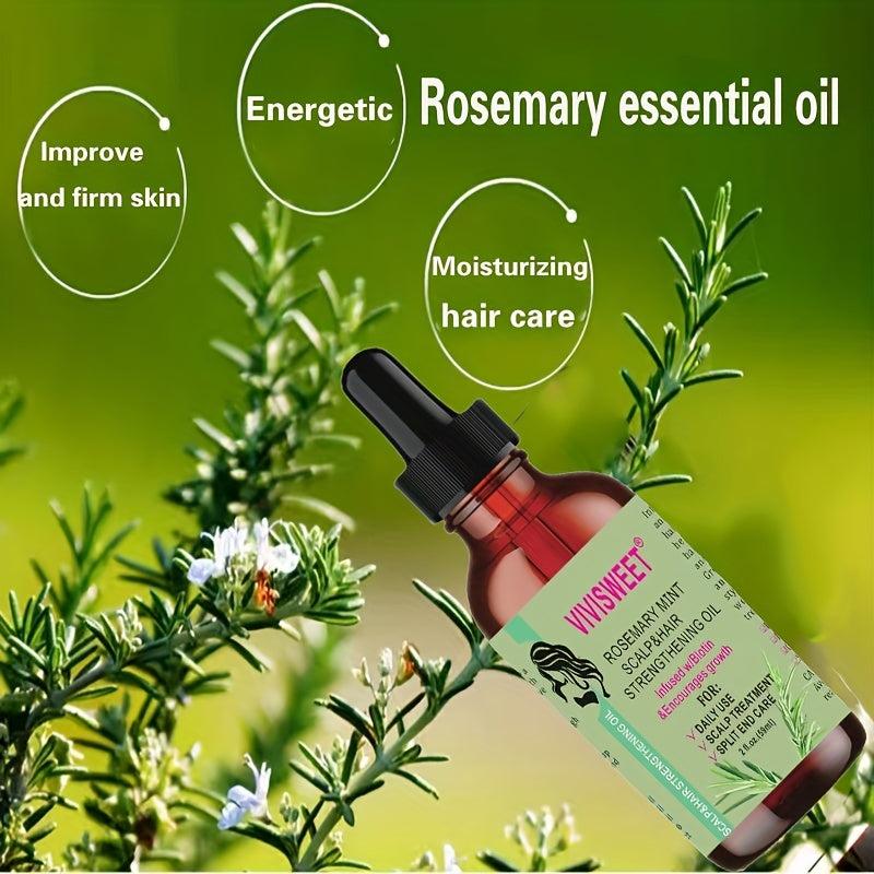 Rosemary Hair Care Essential Portable Product for Home Travel