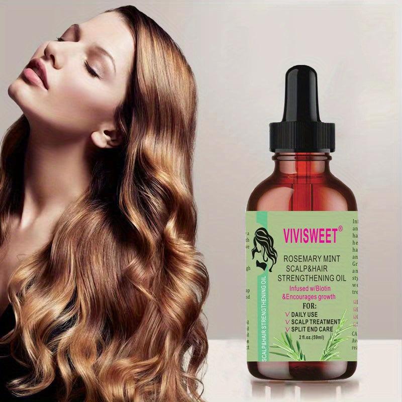 Rosemary Hair Care Essential Portable Product for Home Travel