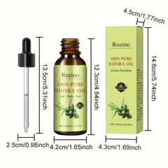 Jojoba Hair Care Essential Moisturizes Hair, Face And Body