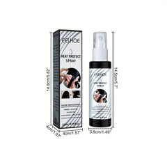 Heat Protectant Spray for Curly Hair, 2pcs