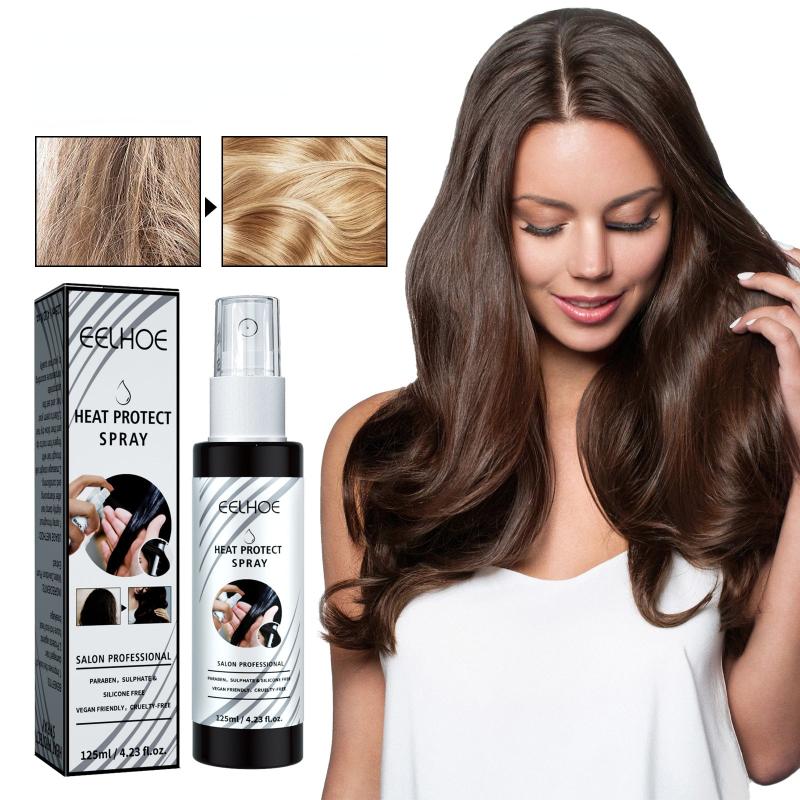 Heat Protectant Spray for Curly Hair, 2pcs