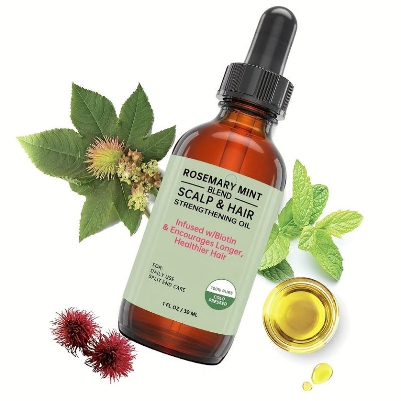 Rosemary Mint Scalp & Hair Strengthening Repair Serum 1 fl oz