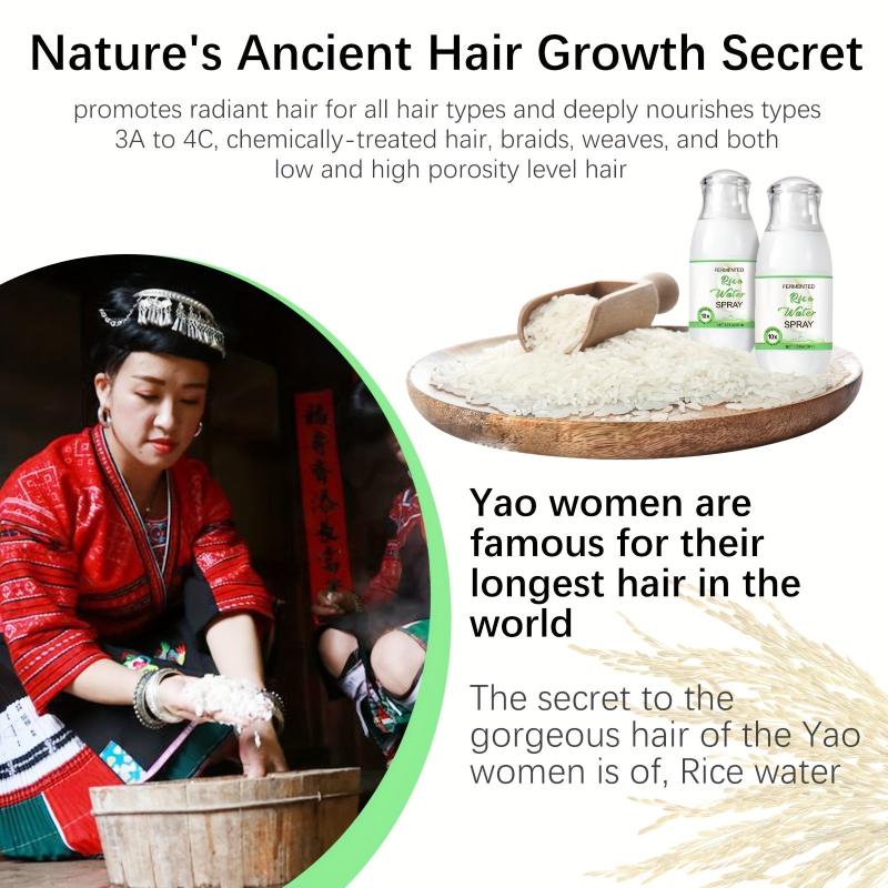 Rice Water Hair Spray for Damage Control and Repair - 50ml