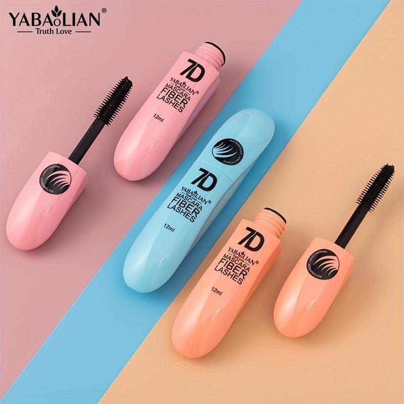 7D Mascara Sets Waterproof, Smudge Proof, Long Base Mascara Eyelashes Primer