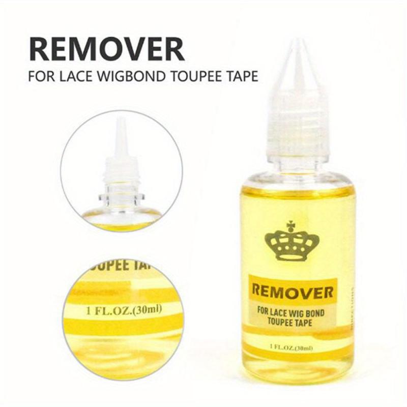 Waterproof Lace Wig Glue with Babyhair Brush, Wax Stick - Secure Hold