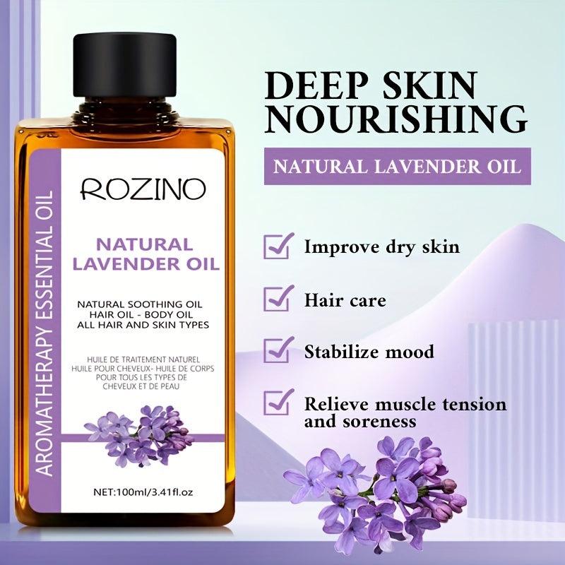 100ml Lavender Hair Essential Repair Split Ends Natural Extract Aromatherapy