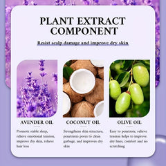 100ml Lavender Hair Essential Repair Split Ends Natural Extract Aromatherapy