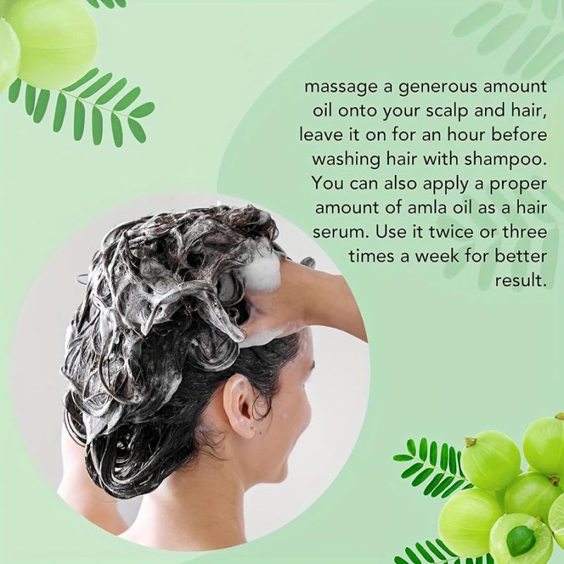Amla Hair: Healthy Hair Shine & Moisturized Scalp for Men and Women