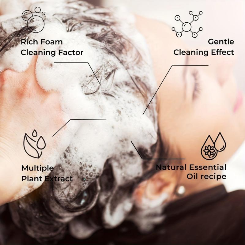 Rosemary Peppermint Essential Shampoo & Conditioner - Hair Care Products