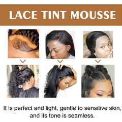 60ml Lace Tint Mousse Set Hair Mousse Wig Spray