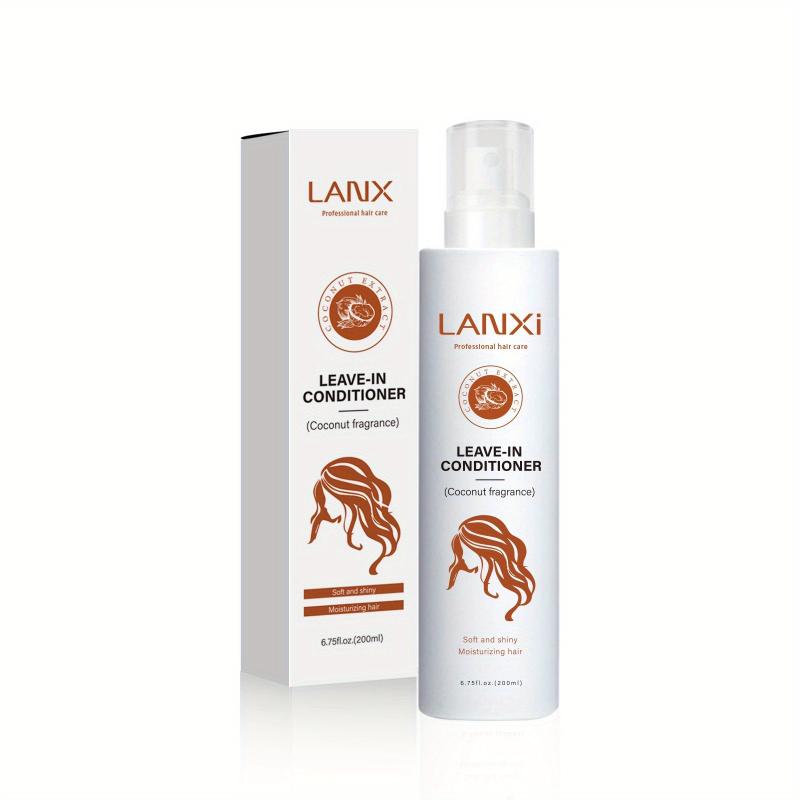 Organic Leave In Conditioner Spray Plant Extracts Anti Frizz 200ml