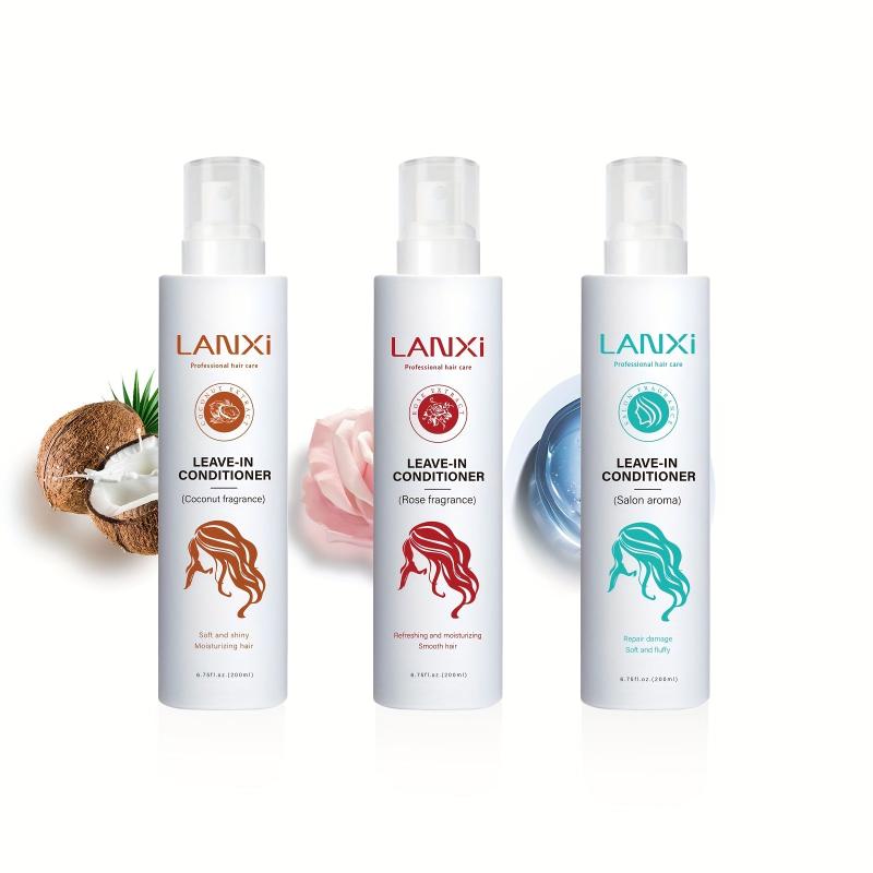 Organic Leave In Conditioner Spray Plant Extracts Anti Frizz 200ml