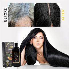 Darken Hair Shampoo for Gray Hair - Plant Extract Hair Shampoo