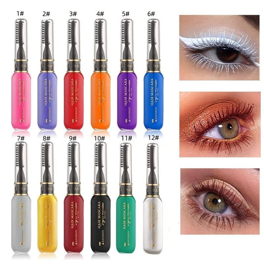 Halloween Disposable Hair Dye Chalk Comb - Instant Hair Highlight Mascara