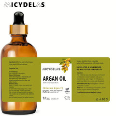 30ml 100% Pure Argan Hair Care Serum for Dry & Damaged Hair