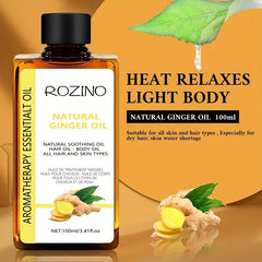 100ml Ginger Hair Essential Repair Split Ends Strengthen Hair