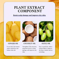 100ml Ginger Hair Essential Repair Split Ends Strengthen Hair